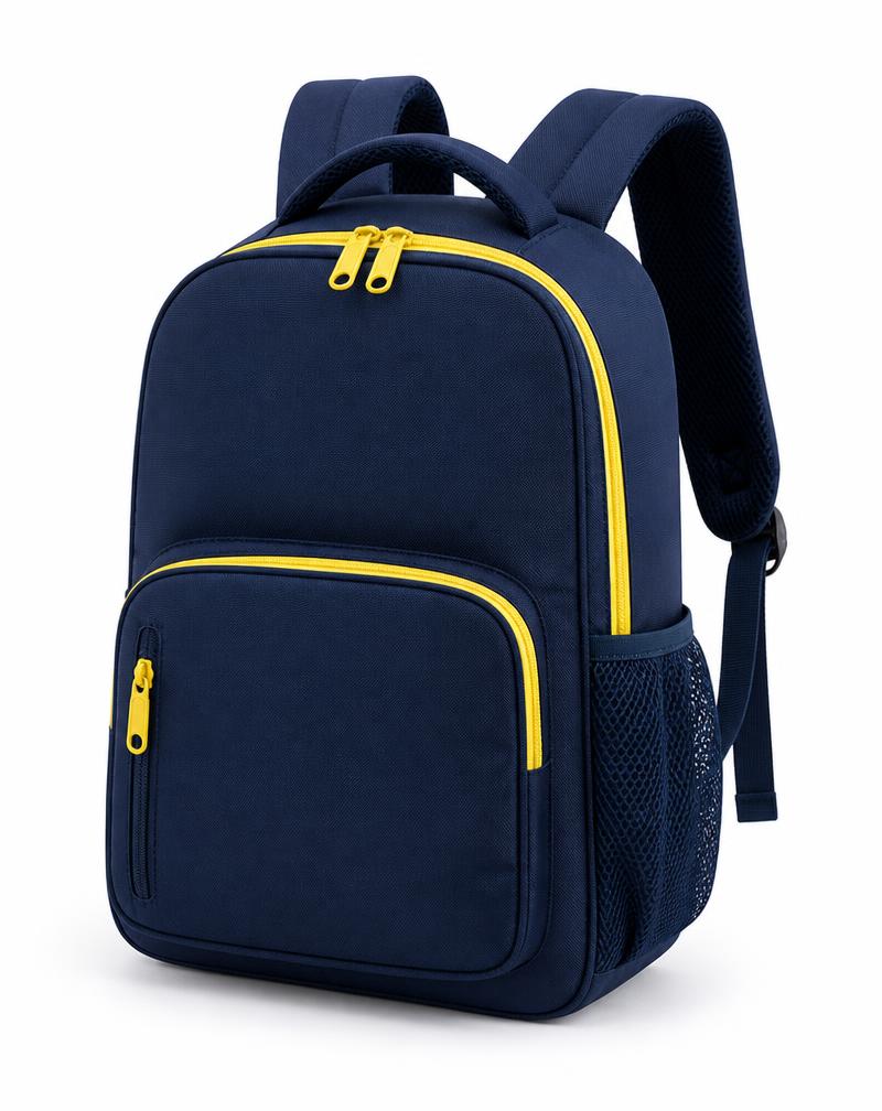 Navy school backpack